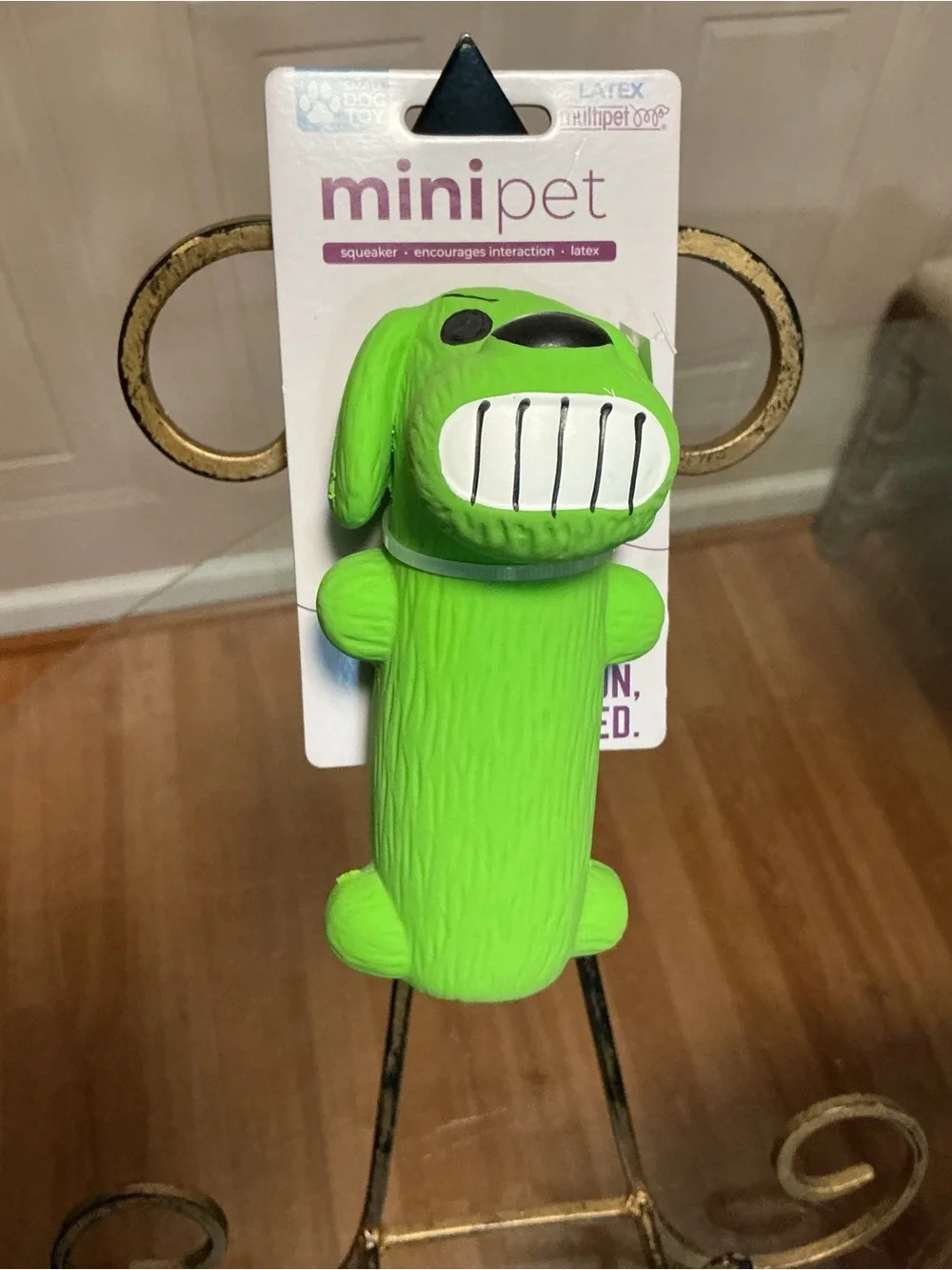 Brand New Multipet Mini Latex Loofa Dog Toy, X-Small X-Small,